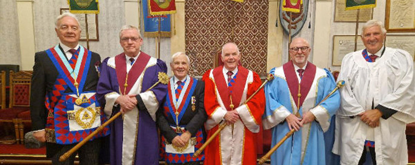 Pictured from left to right, are: Barrie Crossley, Phil Preston, Alan Jones, John Wrennall, Gary Mansfield and Martin Rigby. Pictured from left to right, are: Barrie Crossley, Phil Preston, Alan Jones, John Wrennall, Gary Mansfield and Martin Rigby.