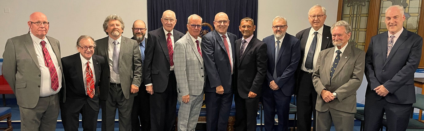 Ormskirk and Bootle Group recipients, with from left to right central, John Selley, Stephen Dunn and David Thomas. Ormskirk and Bootle Group recipients, with from left to right central, John Selley, Stephen Dunn and David Thomas.