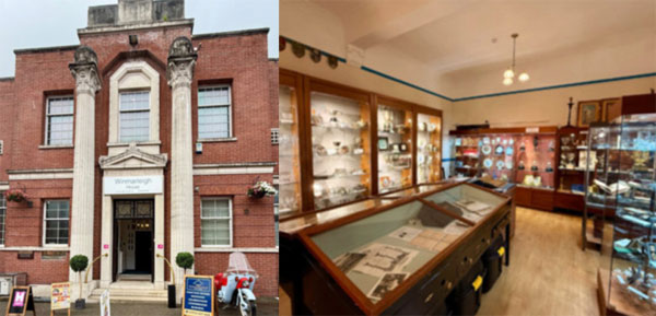 Pictured left: Warrington Masonic Hall. Pictured right: Warrington Museum of Freemasonry.