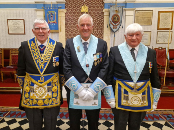 Pictured from left to right, are: Tony Harrison, Martin Rigby and Stuart Brackstone.