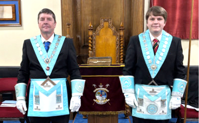 Kevin Isted (left) and Connor Isted. Kevin Isted (left) and Connor Isted.