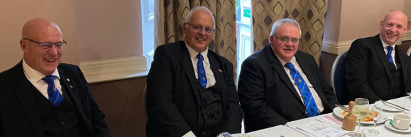 Pictured from left to right, are: Stephen Dunn, John Reynolds, Graeme Scott and Michael Fox.
