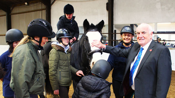 Patrick Walsh congratulates all involved, including Bobby