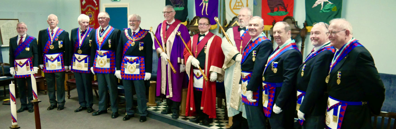 Pictured from left to right, are: Bob Marsden, John Pitches, Glen Jackson, John Robbie Porter, David Barr,Bob Sanderson, Brian Royle-Rimmer, John Brumfield, Stephen Jelly, John Turpin, David Rigby and Tony Blundell.