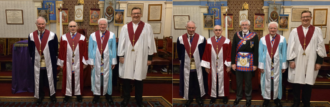 Pictured left from left to right, are: Jonathan Cody, Reg Wilkinson, Peter Gardiner and Ben Cauldwell. Pictured right from left to right, are: Jonathan Cody, Reg Wilkinson, David Barr, Peter Gardiner and Ben Cauldwell Pictured left from left to right, are: Jonathan Cody, Reg Wilkinson, Peter Gardiner and Ben Cauldwell. Pictured right from left to right, are: Jonathan Cody, Reg Wilkinson, David Barr, Peter Gardiner and Ben Cauldwell