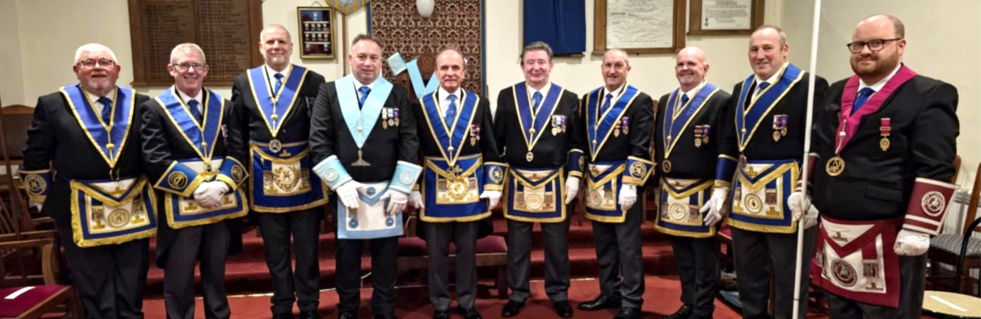 Pictured from left to right, are: Harry Chatfield, Chris Gray, Barry Fitzgerald, Paul Helm, Peter Taylor, Phil Burrow, Tony Jackson, Kevin Rigg, Adny McClements and Stephen Renney.
