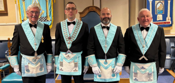 Pictured from left to right, are: David Tarbun, Phil Tarbun, Kevin Hodgson and John Hayes.