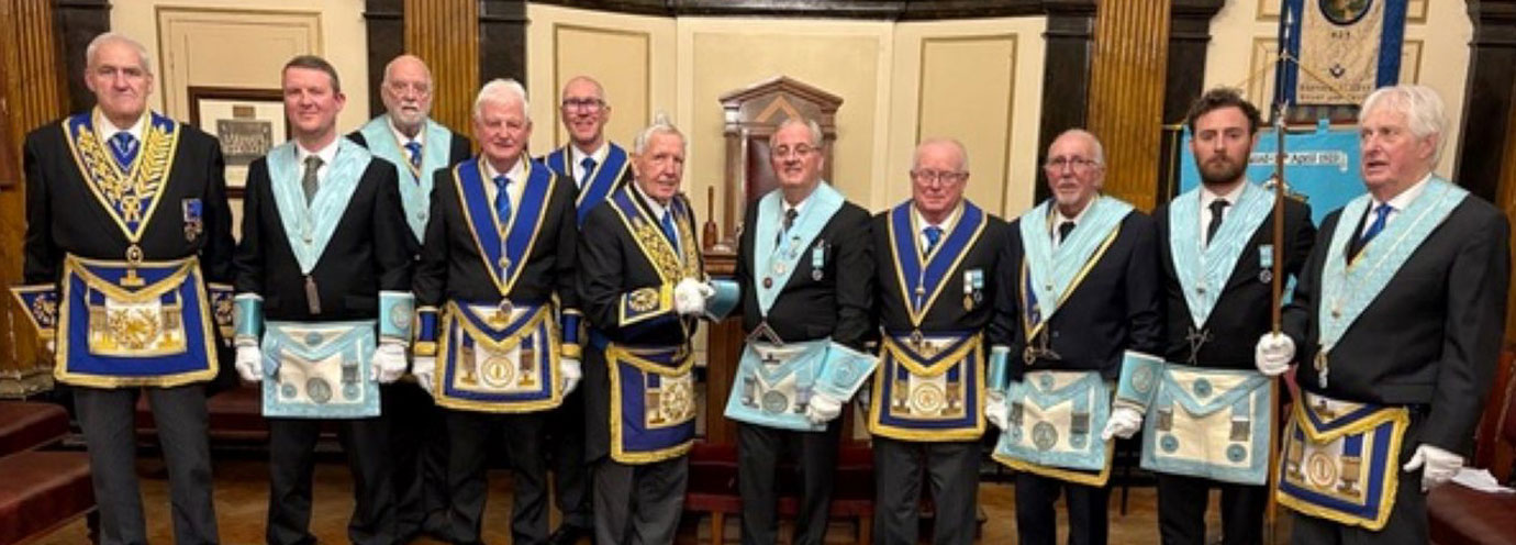 Pictured from left to right, are: Andy Whittle, Neil Kearney, Derek Thompson, Stuart Kane, Neil Francis, Roy Ashley, Ian Knowles, Derek Nuttall, Colin Mitchell, Tom Nuttall and Mike Cove