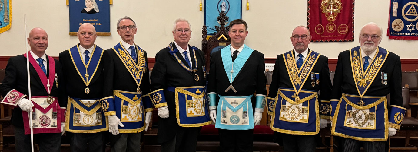 Pictured from left to right, are: Chris Hardingham, Dave Atkinson, Graham Williams, John Murphy, James Long, Neil Pedder and David Redhead