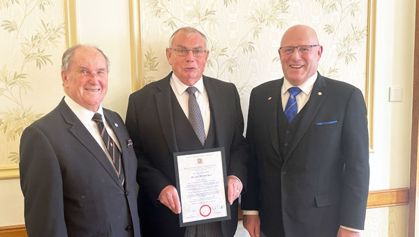 Pictured from left to right, are: Don Fraser, Graham Bull and Stephen Dunn.