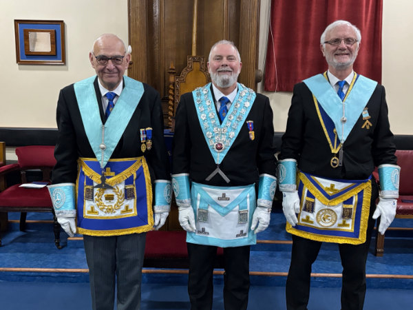 Pictured from left to right, are: Michael Church-Taylor, Adrian Kerslake and Ian Macluskie.