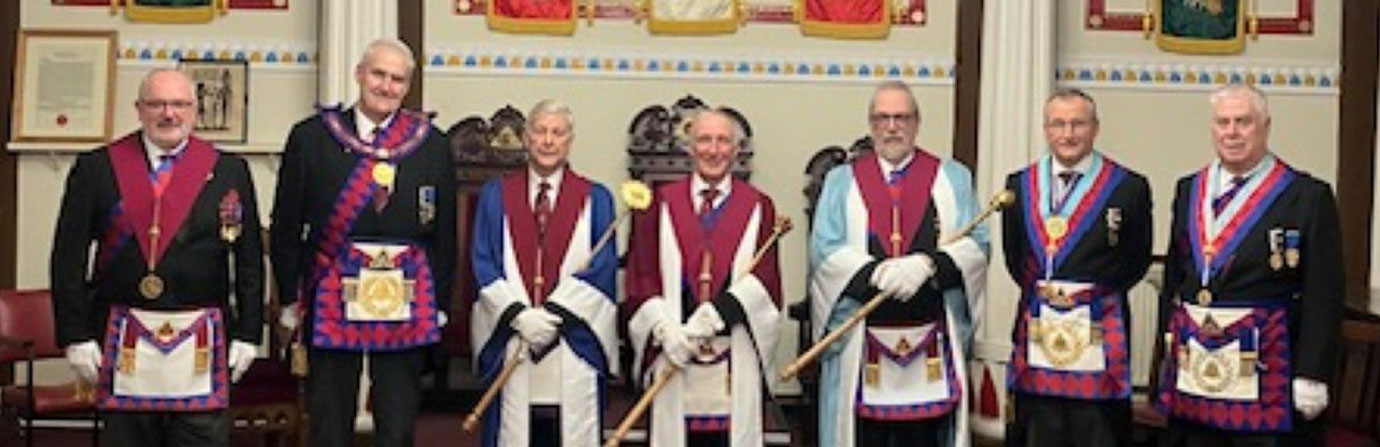 Pictured from left to right, are: Bob Paterson, Andrew Whittle, James Mundy, Alan Ray, Ray Cooper, Ian Sanderson and Dave Johnson.