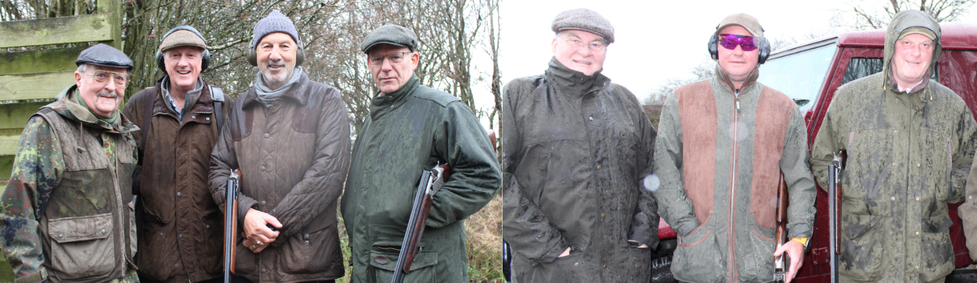 Pictured left from left to right, are: Derek Carr, Dave Paton, Michael Cowsley and Paul Smith. Pictured left from left to right, are: Neil Parsonage, Dennis Pimblet and Jason Coxhead.