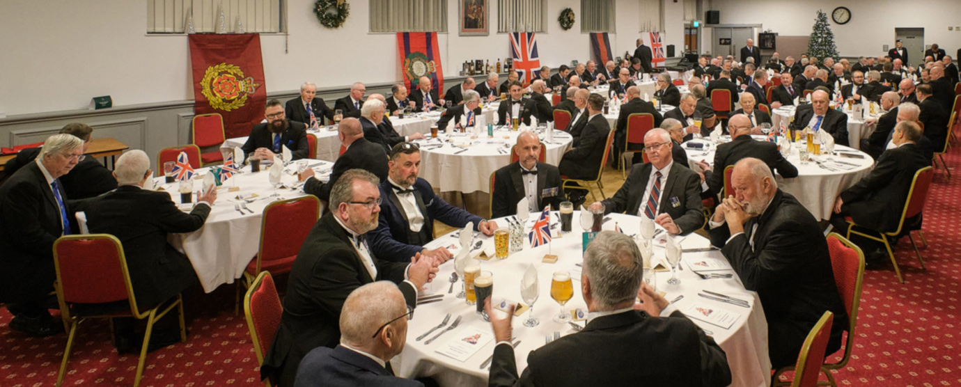 The brethren and guest’s at large social board. The brethren and guest’s at large social board.