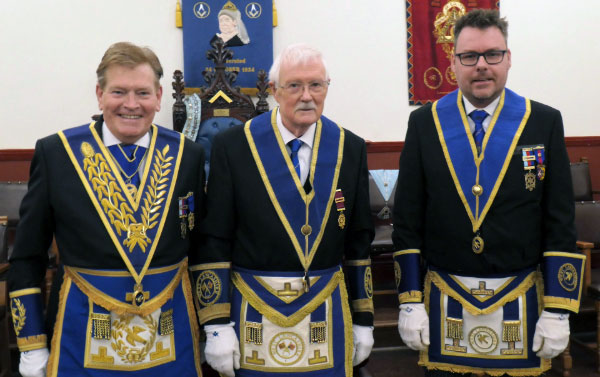 Pictured from left to right, are; Kevin Poynton, Tom Arnold and Andrew Prowse.