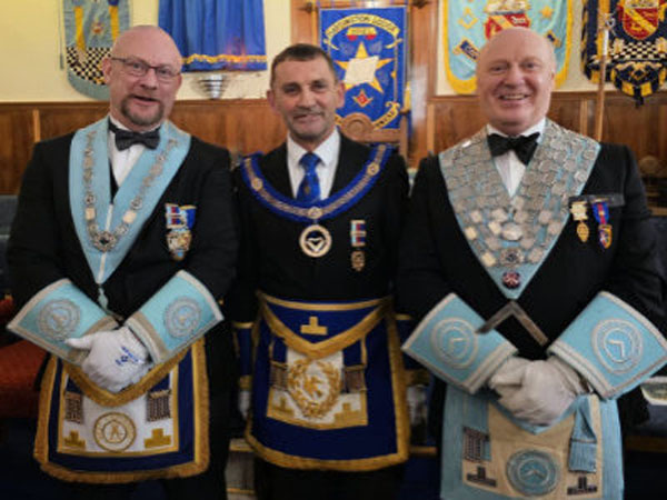 Pictured from left to right, are: Scott Deakin, David Thomas and Andy Greenwood.