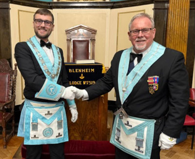 Louis Magee (left) and John McKenna