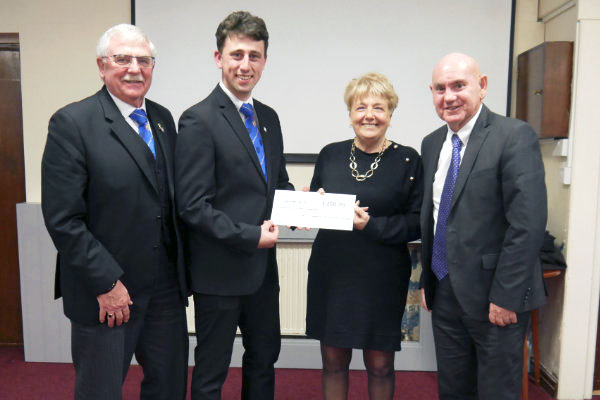 Pictured from left to right, are: Ian Chetwynd, Niall Coxey-Stoker, Karen McLeod and Don McLeod. Pictured from left to right, are: Ian Chetwynd, Niall Coxey-Stoker, Karen McLeod and Don McLeod.