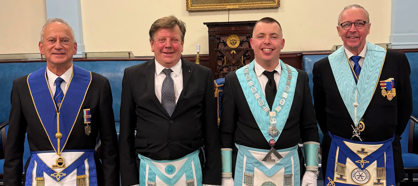 Pictured from left to right, are: Brian Griffiths, Alan Davies, Damon Noone and Chris Latham.