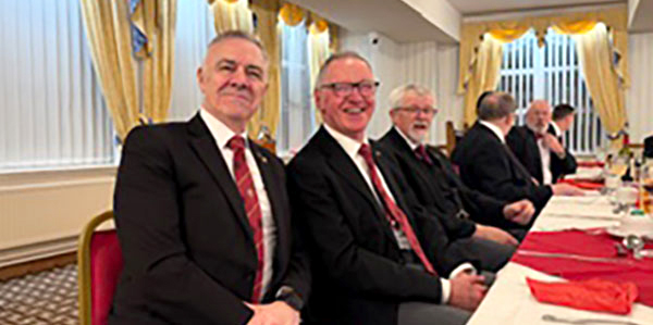 Pictured from left to right, are; Steve Jelly, John Porter and David Barr.
