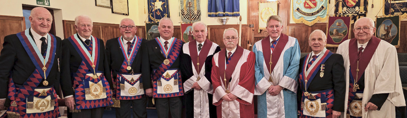 Pictured from left to right, are: Rowley Saunders, Norman Thompson, Harry Chatfield, John Topping, Mick Lacey, Tony Cassells, Dave Ingham, Alan Jones and John Quiggin.