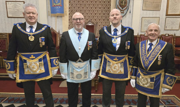 Pictured from left to right, are: Peter Schofield, Gary Mansfield, Malcolm Bell and Alan Jones.