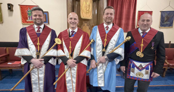 Pictured from left to right, are: Lee Fisher, Bryan Cambidge, Matt Catlow and Andy McClements.