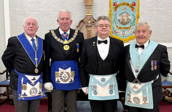 Pictured from left to right, are: Jeff Lucas, Mark Matthews, Garry Smith and Kevin Langshaw.