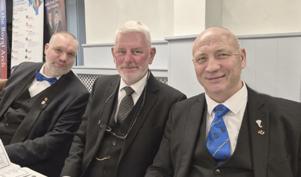 Pictured from left to right, are: Ben Porter, David Holloway and Chris Hardingham.