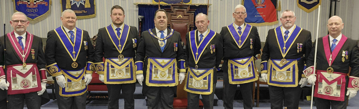Pictured from left to right, are: Geoff Diggles, Paul Cummings, Adam Simpson, Michael tax, John Liversidge, Neil Higgins, David Sangster and Chris Hardingham.