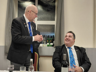 John Cross (left) and Michael Tax.