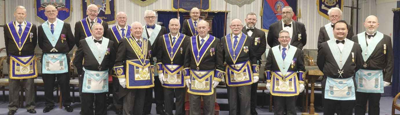Members of Thornton and Cleveleys Lodge.