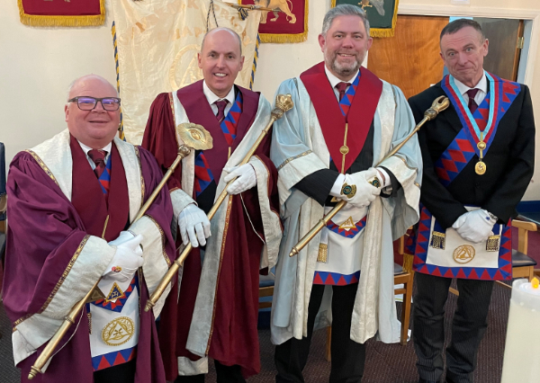 Pictured from left to right, are: Chris Cullen, Paul Robinson, Gavin Daw and Paul Dooley. Pictured from left to right, are: Chris Cullen, Paul Robinson, Gavin Daw and Paul Dooley.