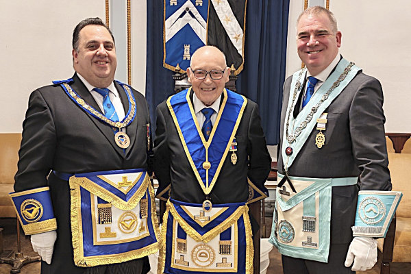 Pictured from left to right, are: Michael Tax, Kenneth Taylor and Darren Collins.