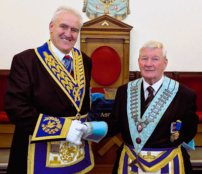 Andrew Whittle (left) and Mike Moore