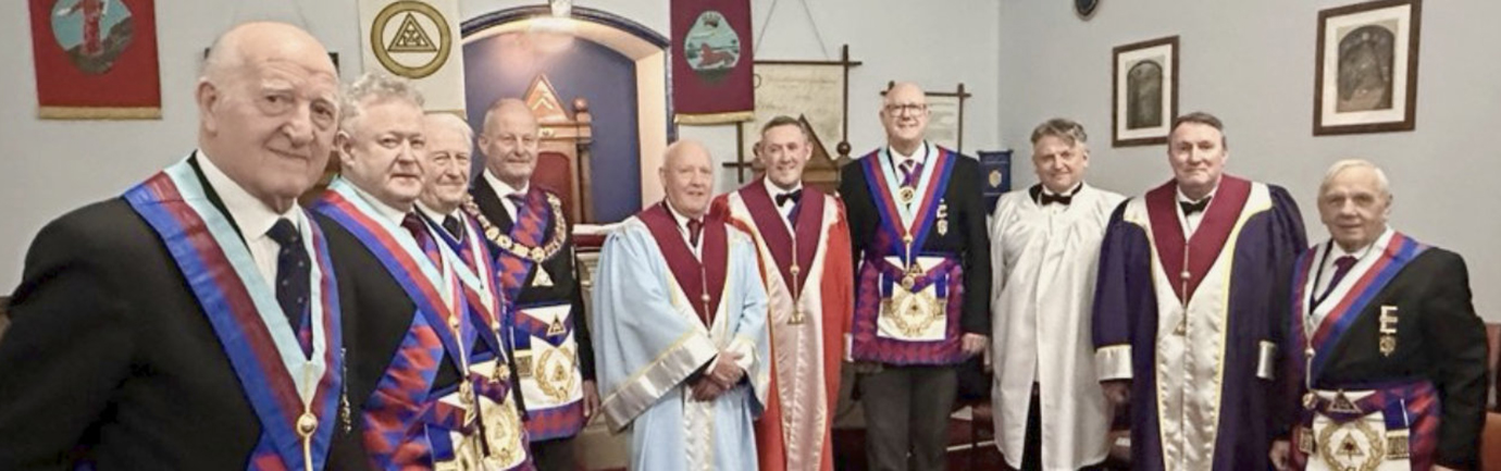Pictured from left to right, are: Rowley Saunders, Peter Schofield, Norman Thompson, David Dyson, Alan Telford, Scott McMillan, Gary Rogerson, Paul Hardy, Malcolm Long and Alan Jones.
