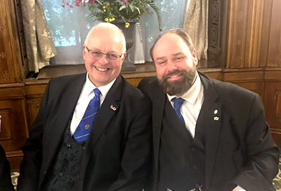 John Reynolds and Ezra McGowan.
