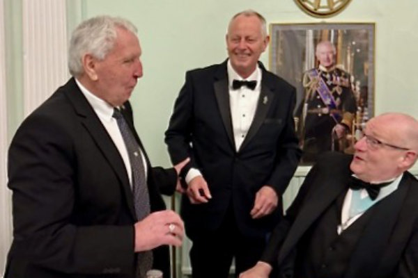 Pictured from left to right, are: Roy Ashley, Peter Lewis and Bryan Crouch. Pictured from left to right, are: Roy Ashley, Peter Lewis and Bryan Crouch.