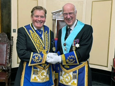 Kevin Poynton (left) and Steve Walls. Kevin Poynton (left) and Steve Walls.
