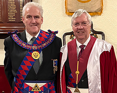 Andrew Whittle (left) and Stephen Derringer.