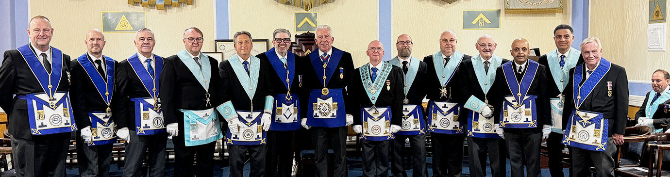 Great Marton Lodge members. Great Marton Lodge members.