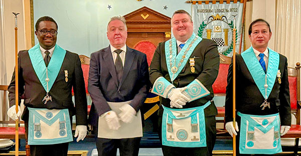 Pictured from left to right, are: John Williams, Keith Saxon, Ryan Billington and Ramil Rayo.