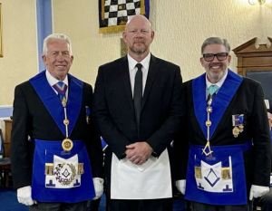 Pictured from left to right, are; Mark Matthews, Colin Murray and John Thompson. Pictured from left to right, are; Mark Matthews, Colin Murray and John Thompson.