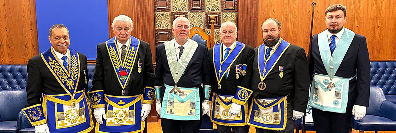 Pictured from left to right, are: Andrew Wiltshire, Tony Edden, Nathan McGowan, Patrick Walsh, Ezra McGowan and Michael McGowan.