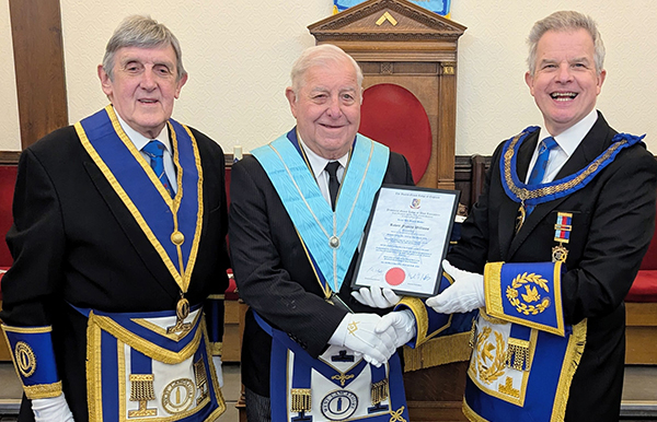 Pictured from left to right, are: John Tyrer, Bob Williams and Stuart Boyd.