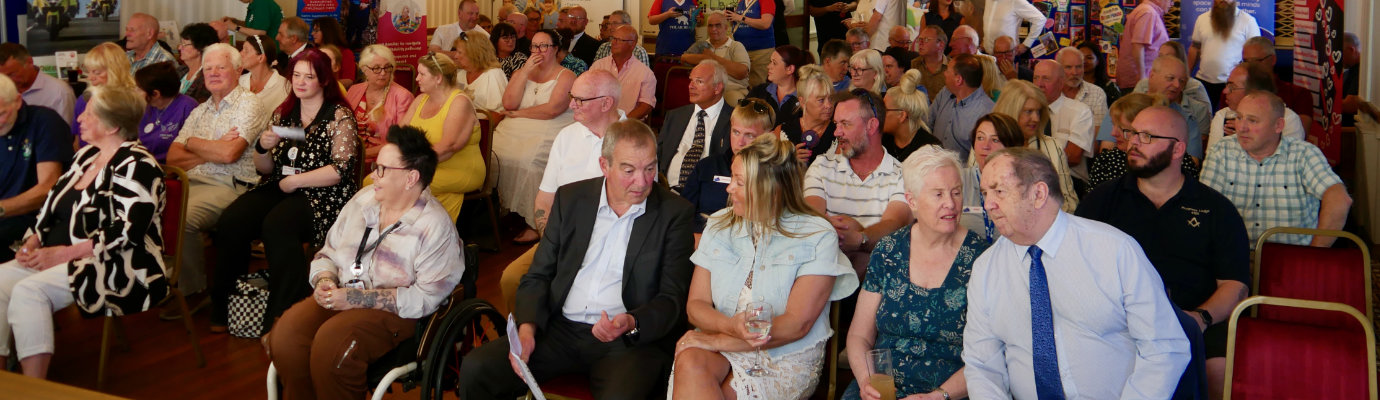 Brethren and guests in the Fylde Suite. Brethren and guests in the Fylde Suite.