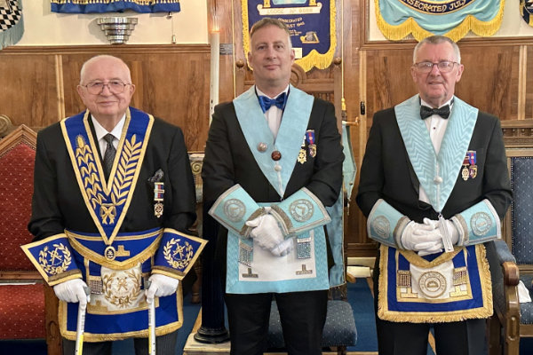 Pictured from left to right, are: John Quiggin, Nick Collinge and Glenn Hudson.