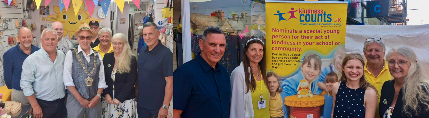Pictured left from left to right, are: John Cross, John Topping, Del Hernen, Mayor of Wyre Councillor Steve Nichols, Kevin Frost, Keith Carter, Michelle Carter and Eddie Wilkinson. Pictured right from left to right, are: Eddie Wilkinson, Dominique Swirles, Hannah Walker, Keith Carter and Michelle Carter. Pictured left from left to right, are: John Cross, John Topping, Del Hernen, Mayor of Wyre Councillor Steve Nichols, Kevin Frost, Keith Carter, Michelle Carter and Eddie Wilkinson. Pictured right from left to right, are: Eddie Wilkinson, Dominique Swirles, Hannah Walker, Keith Carter and Michelle Carter.