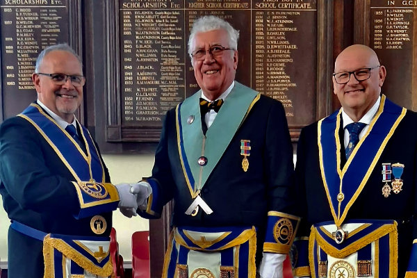 Pictured from left to right, are: Mark Humphrey, John Lucas and David Bishop.