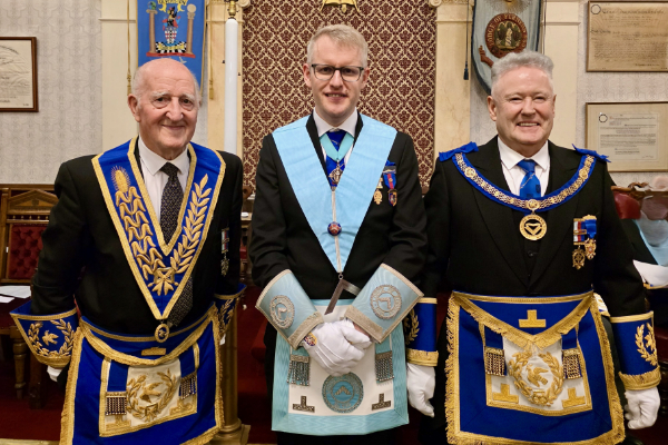Pictured from left to right, are: Rowley Saunders, Gary Grieve and Peter Schofield. Pictured from left to right, are: Rowley Saunders, Gary Grieve and Peter Schofield.